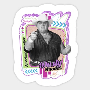 Dusty Rhodes - Pro Wrestler Sticker